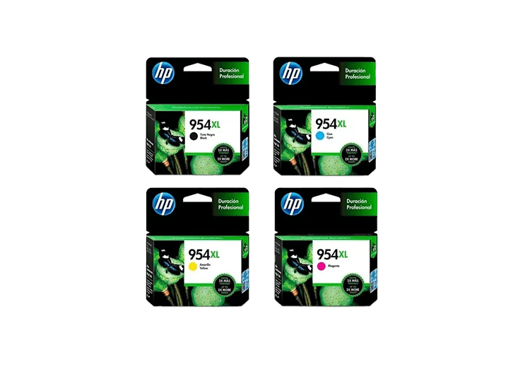 Cartuchos Hp 954XL Negro / Colores Original